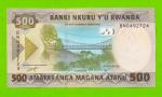 Руанда - 500 франков - 2019 - UNC!!!