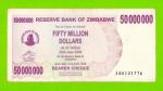 Зимбабве - 50000000 / 50 миллионов долларов - 2008 (AD)
