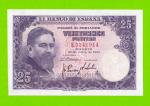 Испания - 25 песет - 1954 - XF+++!!!