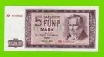 Германия (ГДР) - 5 марок - 1964 (KK) - UNC-!!!