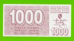 Босния и Герцеговина - 1000 динаров - 1992