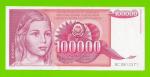 Югославия - 100000 динаров - 1989 (BC)