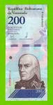 Венесуэла - 200 боливаров - 2018 (P) - UNC!!!