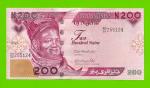Нигерия - 200 найра - 2024 - UNC!!!